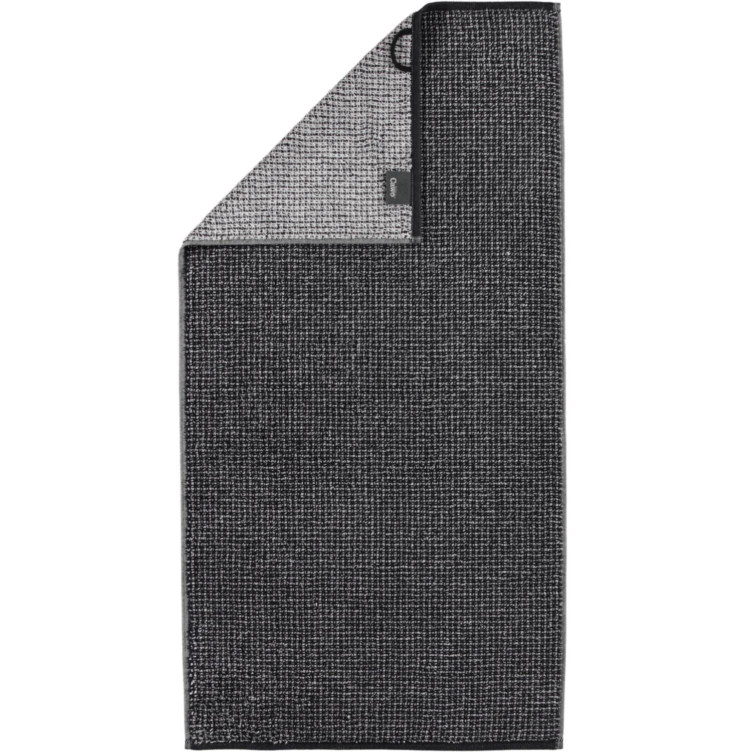 Рушник для рук 50 х 100 см Black Zoom Allover Cawo | https://grandposuda.com.ua