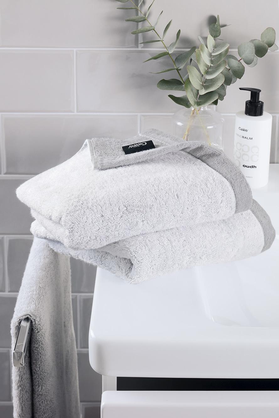 Рушник 30 х 30 см White Plaid Cawo | https://grandposuda.com.ua