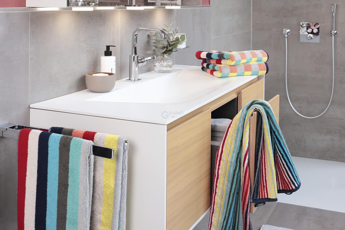 Рушник 30 х 30 см Blockstripes Splash Cawo | https://grandposuda.com.ua