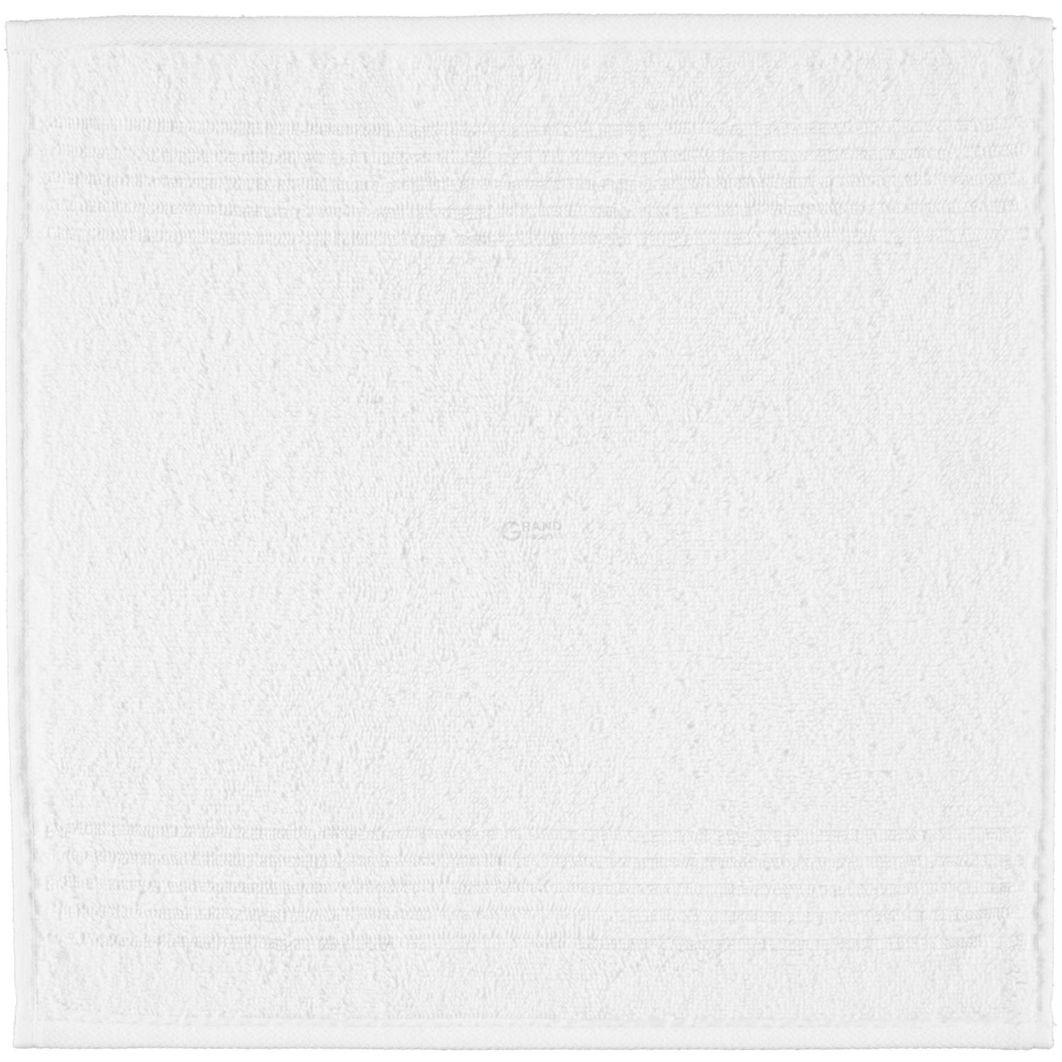 Набір з 4 рушників 30 х 30 см White Minis Cawo | https://grandposuda.com.ua