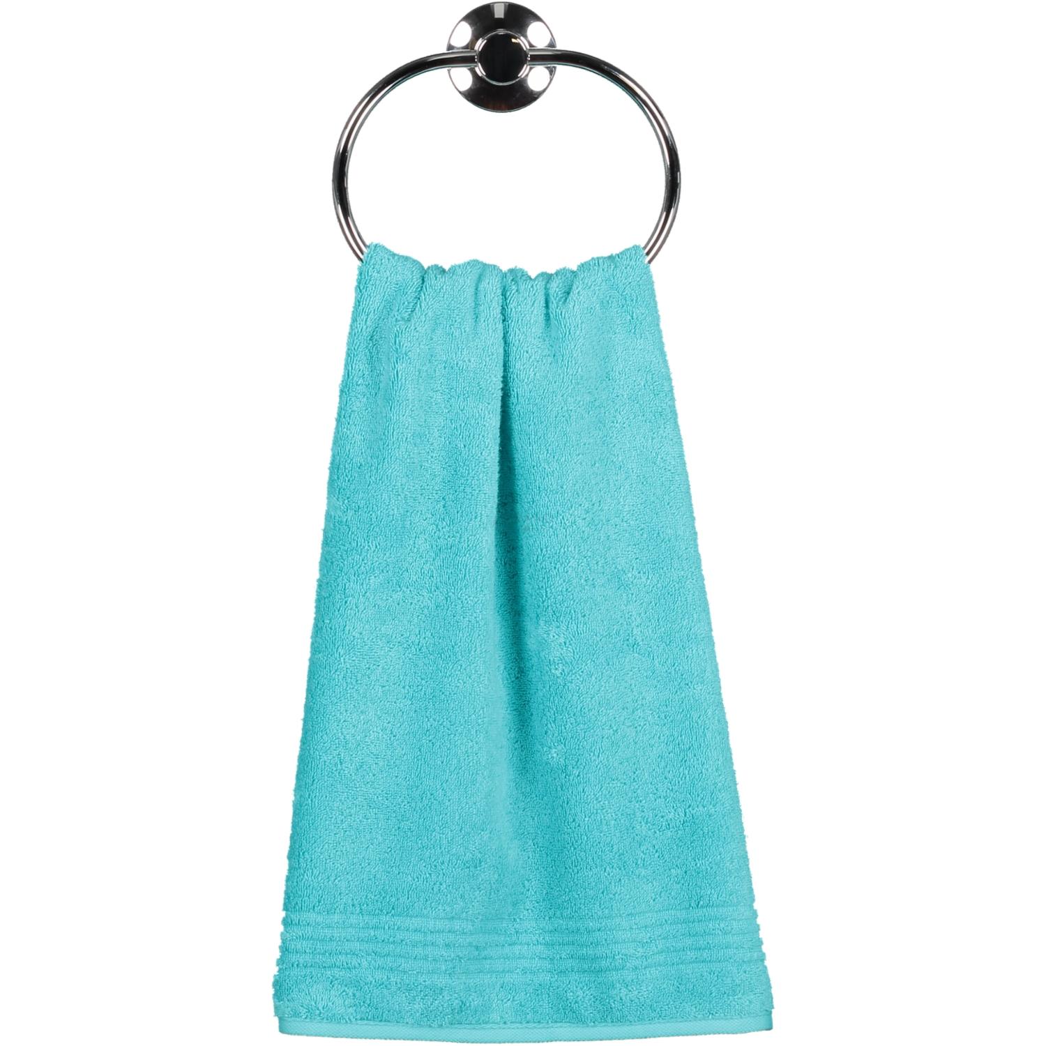 Полотенце для рук 50 х 100 см Turquoise Essential Cawo | https://grandposuda.com.ua