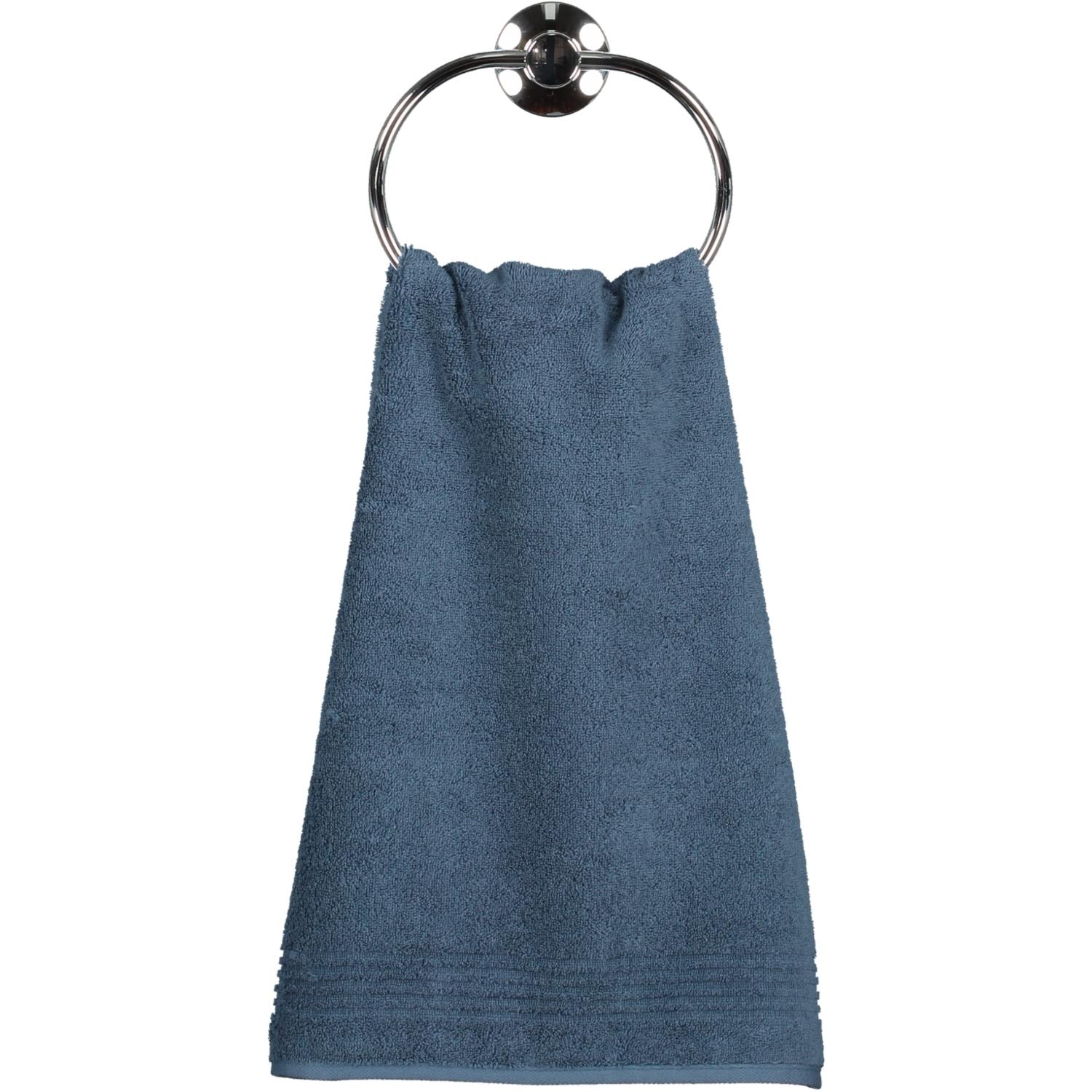 Полотенце для рук 50 х 100 см Night Blue Essential Cawo | https://grandposuda.com.ua