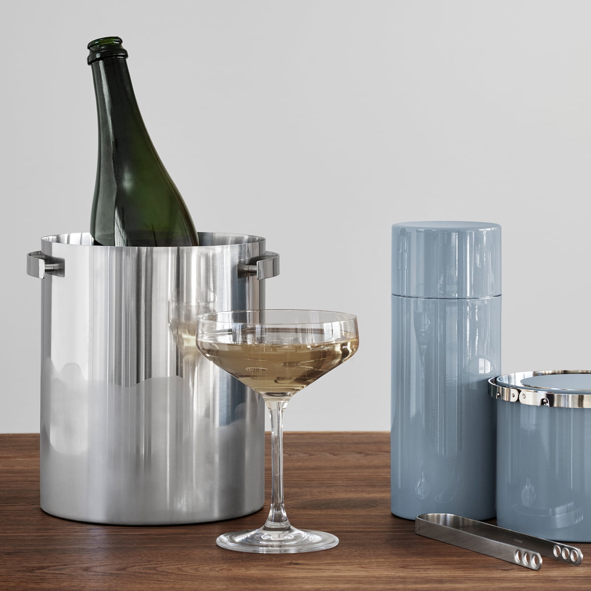 Ведро для шампанского 21,5 см Cylinda Line Stelton | https://grandposuda.com.ua
