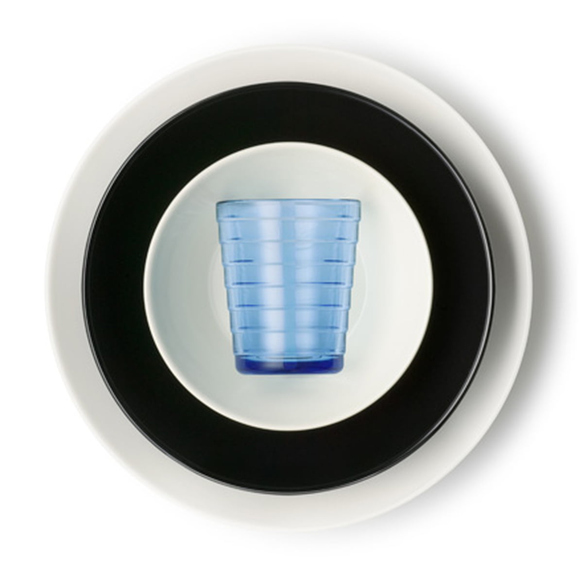 Iittala Тарілка Ø 26 см чорна Teema | https://grandposuda.com.ua