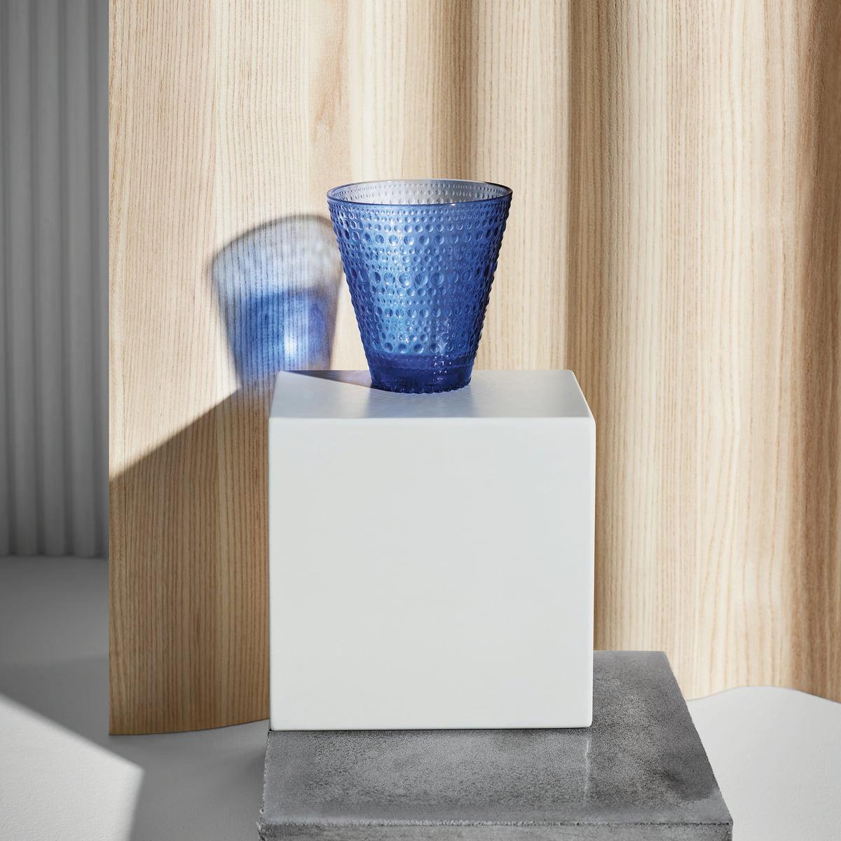Iittala Набір склянок 300 мл ультрамаринових Kastehelmi | https://grandposuda.com.ua