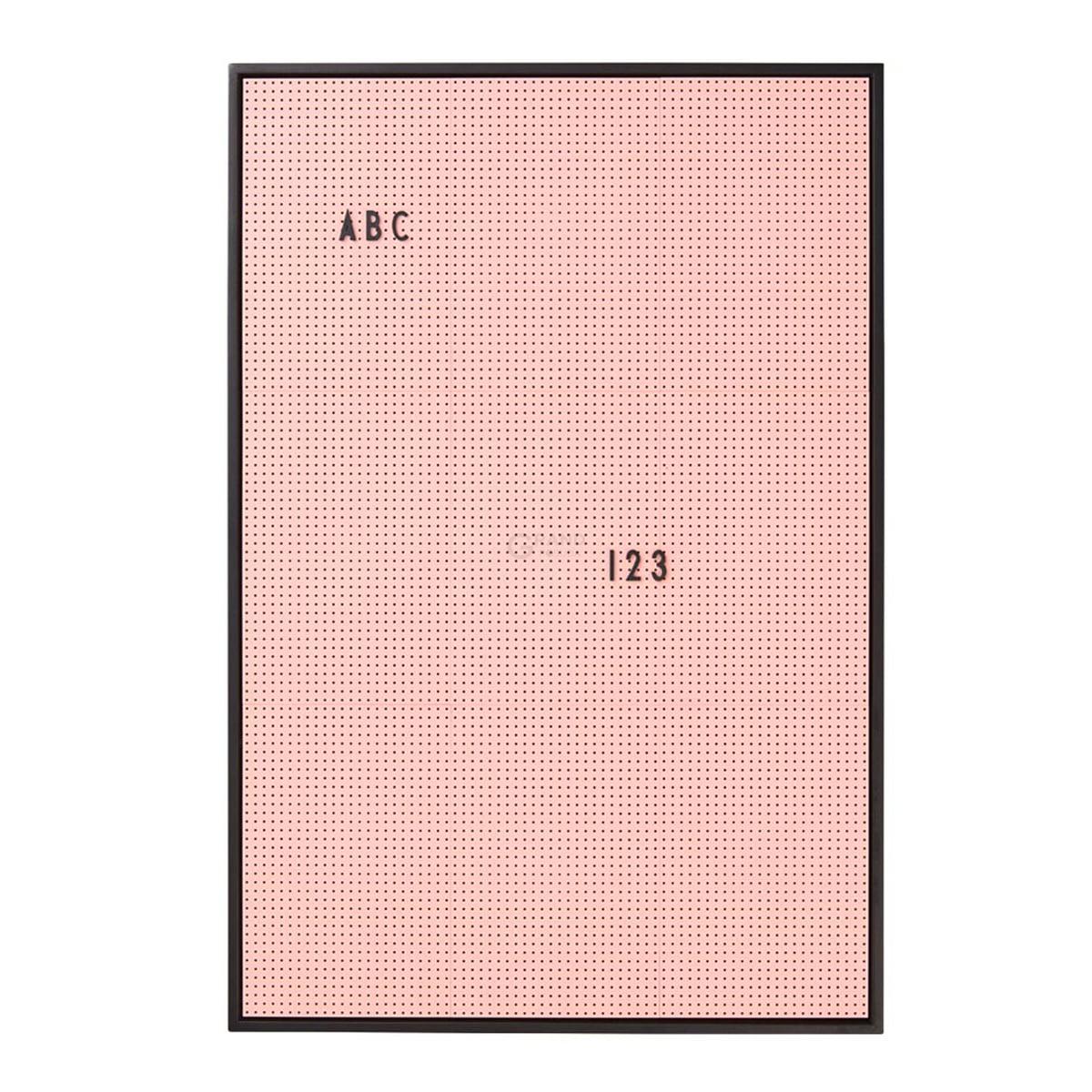 Design Letters Доска 59,4x42 см розовая Message Board | https://grandposuda.com.ua