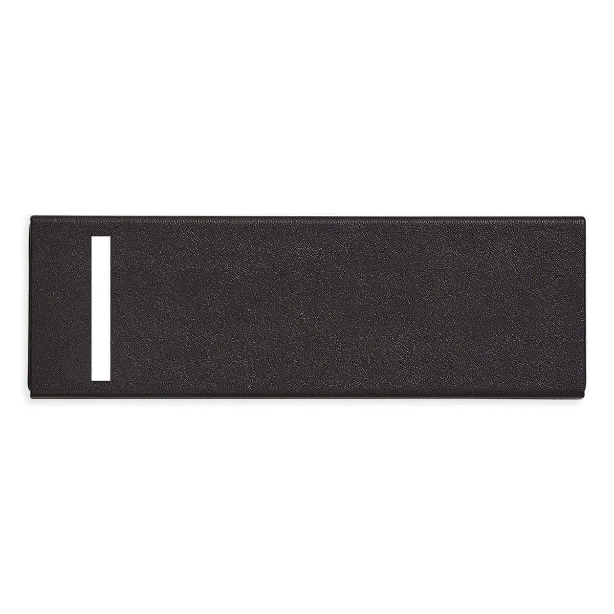 Design Letters Пенал I 1,4x5,5x16,5 см чорний Personal Pencil Case | https://grandposuda.com.ua