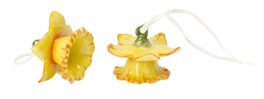Villeroy & Boch Набор фарфоровых подвесок 'Весенние колокола', 2 пр. Mini Flower Bells | https://grandposuda.com.ua