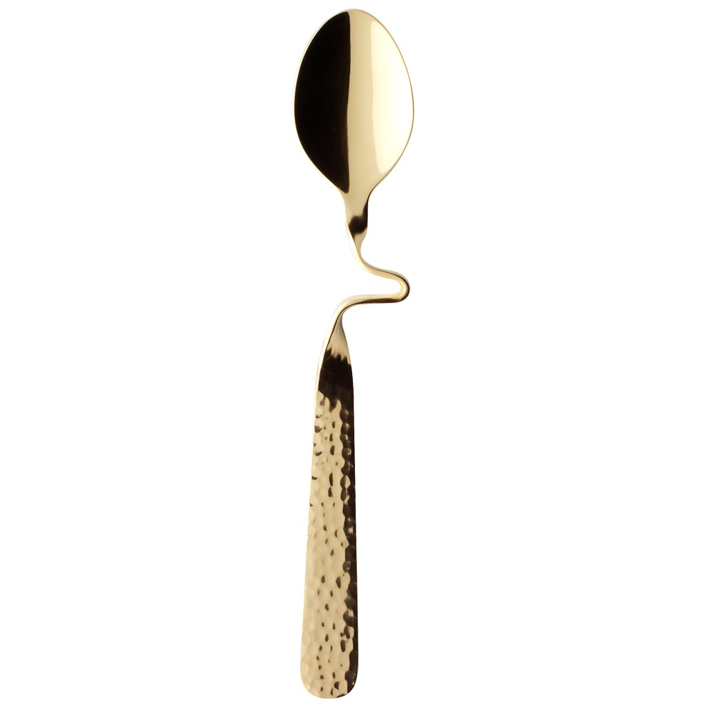 Villeroy & Boch Ложка для кофе позолоченая 17,5 см NewWave Caffe Spoon | https://grandposuda.com.ua