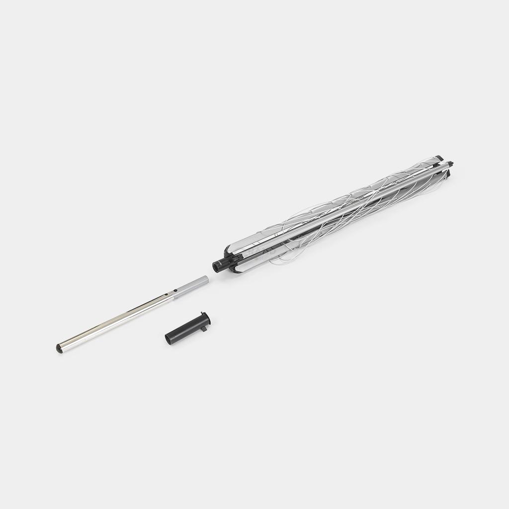 Brabantia Сушилка уличная с розеткой для заземления 40 м серая Essential | https://grandposuda.com.ua