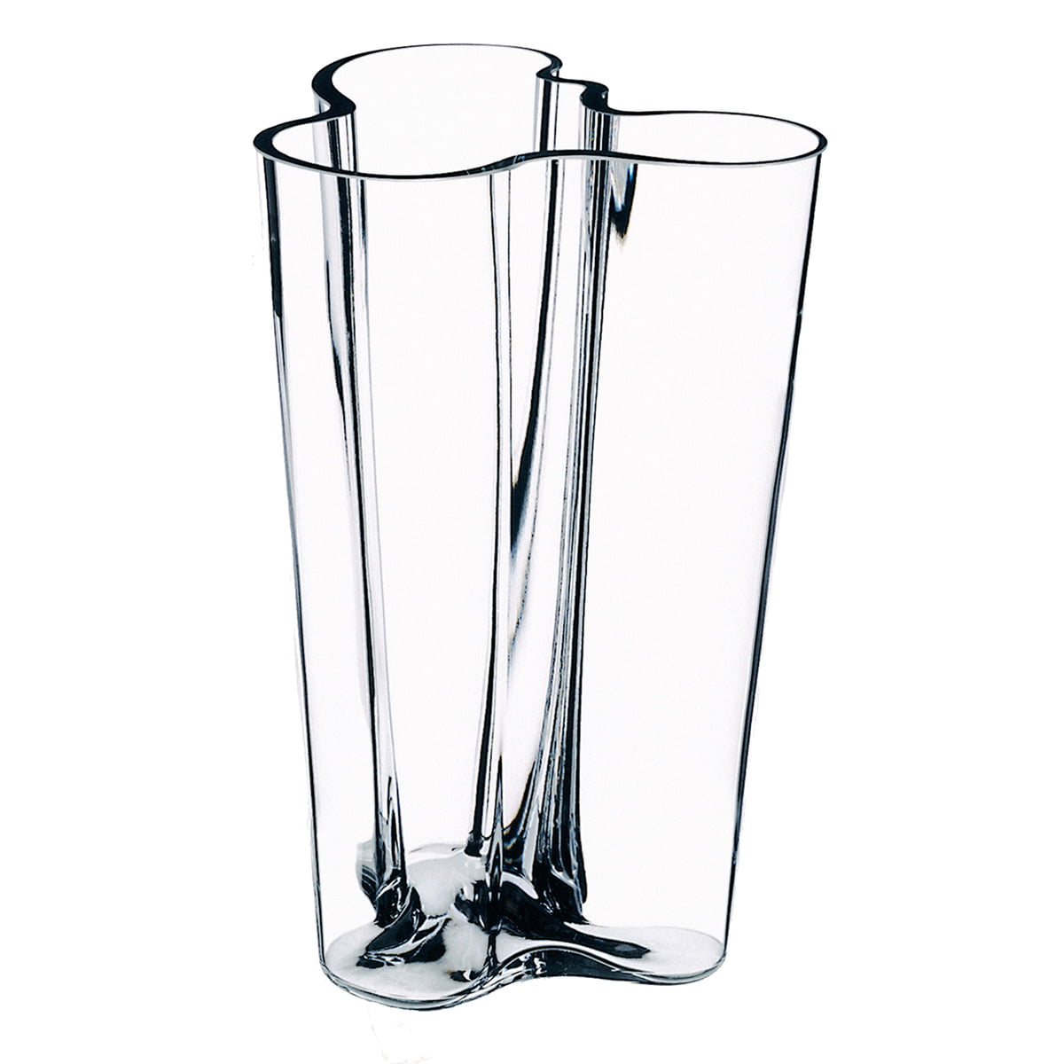 Iittala Ваза 22 см біла Aalto | https://grandposuda.com.ua