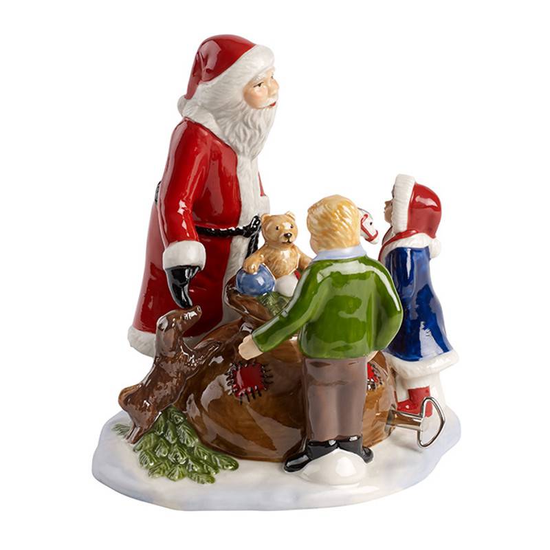 Villeroy & Boch Декорация новогодняя 'Санта с детьми' 15 x 15 х 17 см Christmas Toys | https://grandposuda.com.ua