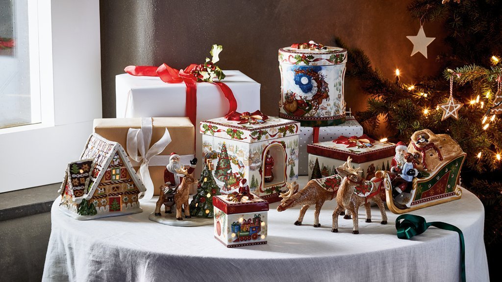 Villeroy & Boch Подарочная упаковка 13 см квадратная Christmas Toys | https://grandposuda.com.ua