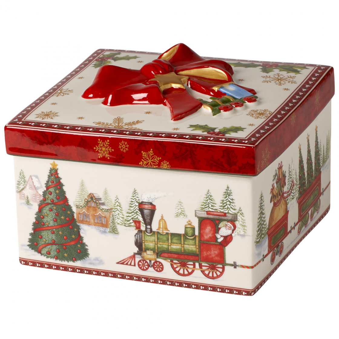 Villeroy & Boch Подарочная упаковка 13 см квадратная Christmas Toys | https://grandposuda.com.ua