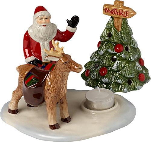 Villeroy & Boch Підсвічник для чайної свічки шлях до Санти 17 см Christmas Toys | https://grandposuda.com.ua