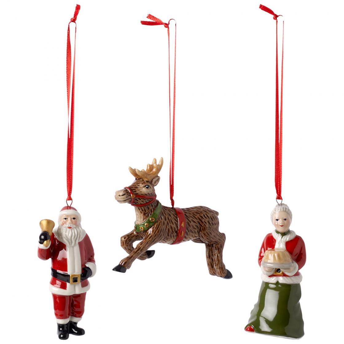 Villeroy & Boch Елочная игрушка «Северный полюс» 3 предмета Nostalgic Ornaments | https://grandposuda.com.ua