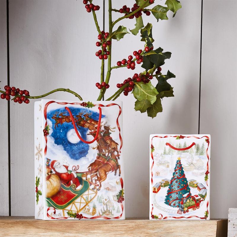 Villeroy & Boch Блюдо для выпечки большое 'полет Санты' 42 см Toy's Fantasy | https://grandposuda.com.ua