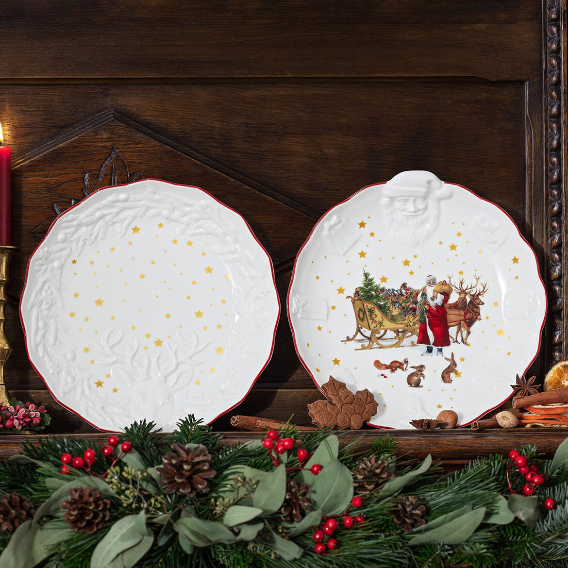 Villeroy & Boch Тарілка з оленем глибока 24 x 4 см, Toys Fantasy | https://grandposuda.com.ua