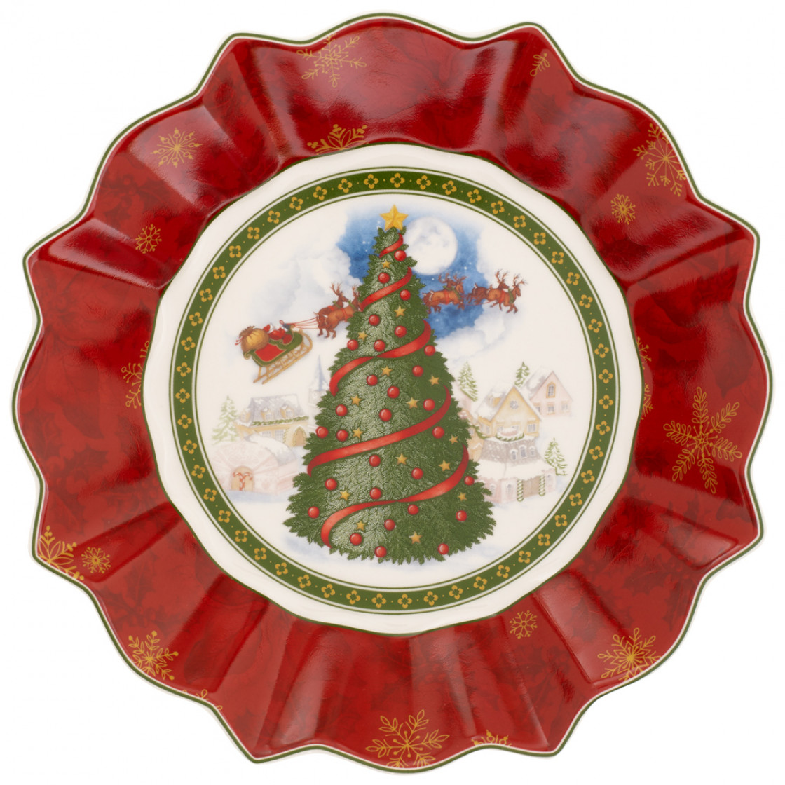 Villeroy & Boch Піала велика різдвяна ялинка 25 см Toys Fantasy | https://grandposuda.com.ua