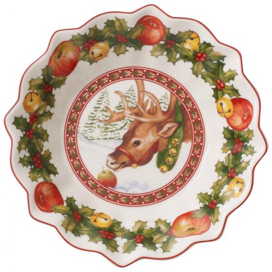 Villeroy & Boch Блюдо “Северный олень” маленькое 16 см Toy's Fantasy | https://grandposuda.com.ua