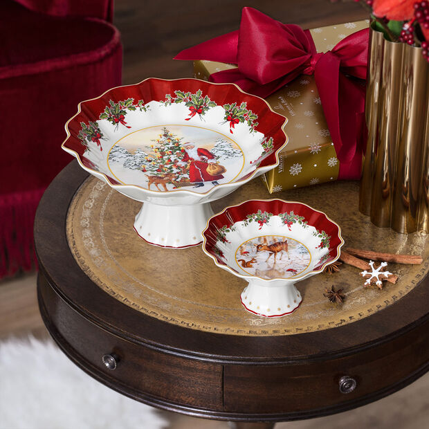 Villeroy & Boch Пиала на ножке “Олененок и белочка” 14,5 x 7,5 см, Toy's Fantasy | https://grandposuda.com.ua