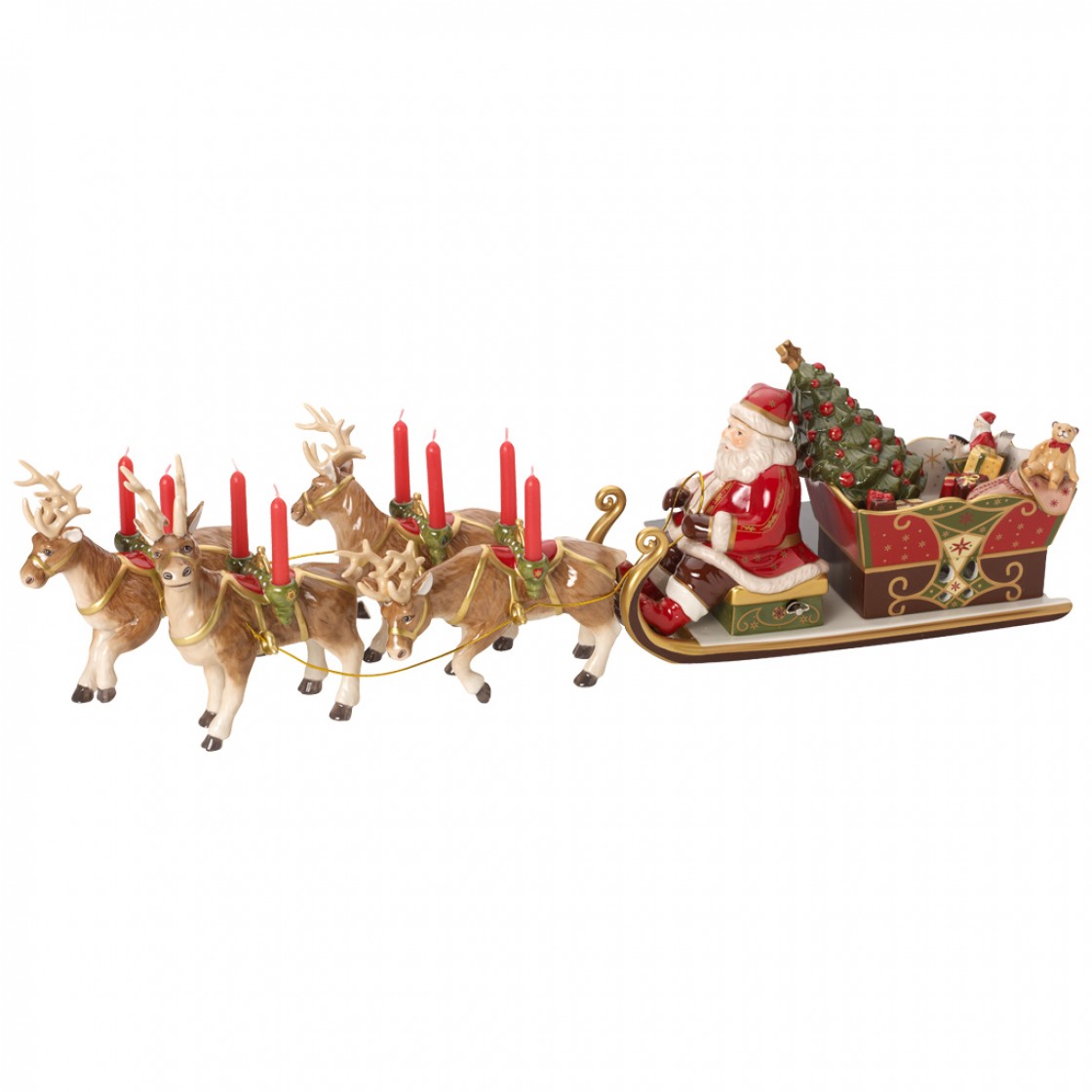 Villeroy & Boch Декорация новогодняя 'Олени Санта-Клауса' Christmas Toys Memory | https://grandposuda.com.ua
