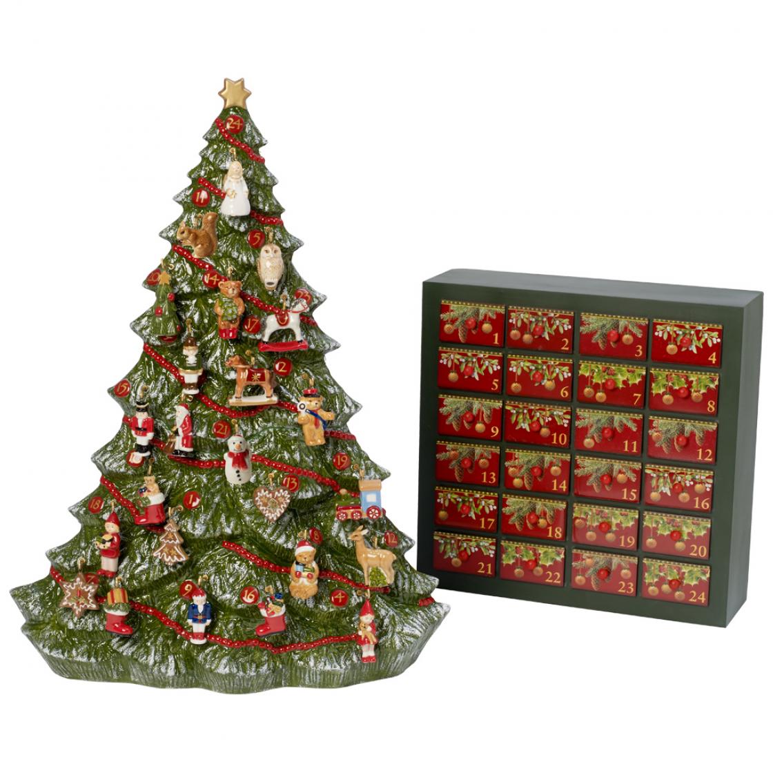 Villeroy & Boch Рождественский календарь 'Елочка' Christmas Toys Memory | https://grandposuda.com.ua