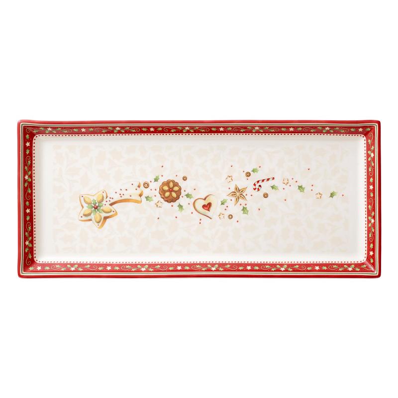 Villeroy & Boch Блюдо сервировочное 39 x 17 см Winter Bakery Delight | https://grandposuda.com.ua