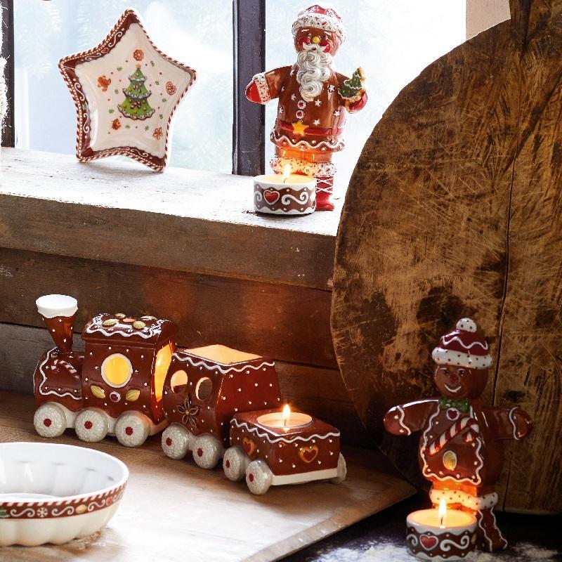 Villeroy & Boch Чаша 15 см круглая маленькая Winter Bakery Delight | https://grandposuda.com.ua