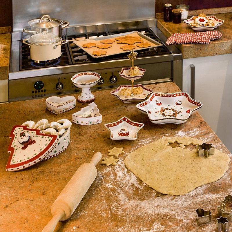Villeroy & Boch Чаша 15 см круглая маленькая Winter Bakery Delight | https://grandposuda.com.ua