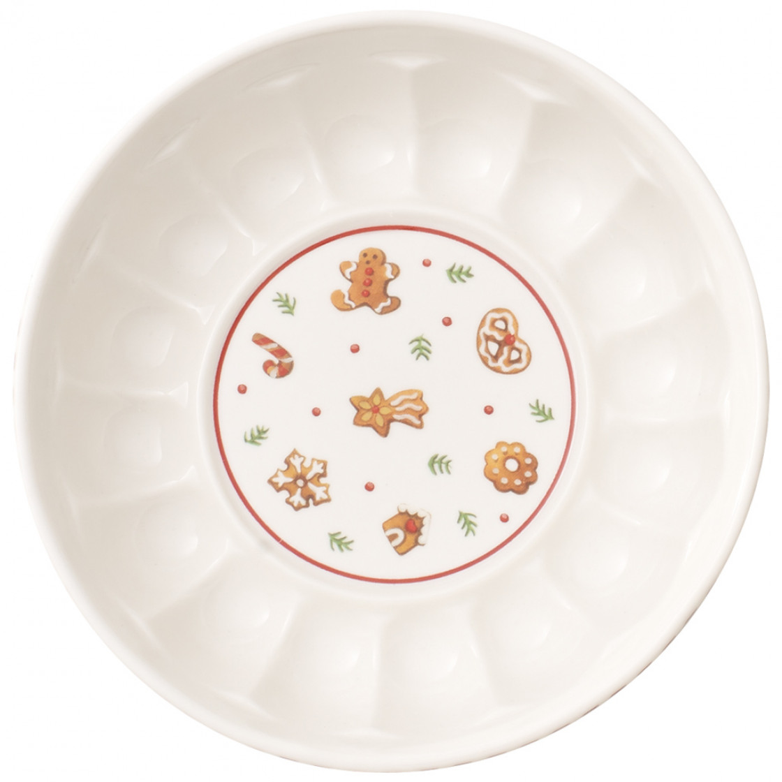 Villeroy & Boch Чаша 15 см круглая маленькая Winter Bakery Delight | https://grandposuda.com.ua