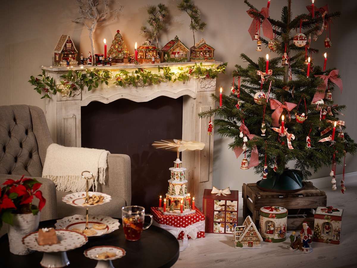 Villeroy & Boch Блюдо в форме звезды, среднее 'Елка' 24,5 см Winter Bakery Delight | https://grandposuda.com.ua