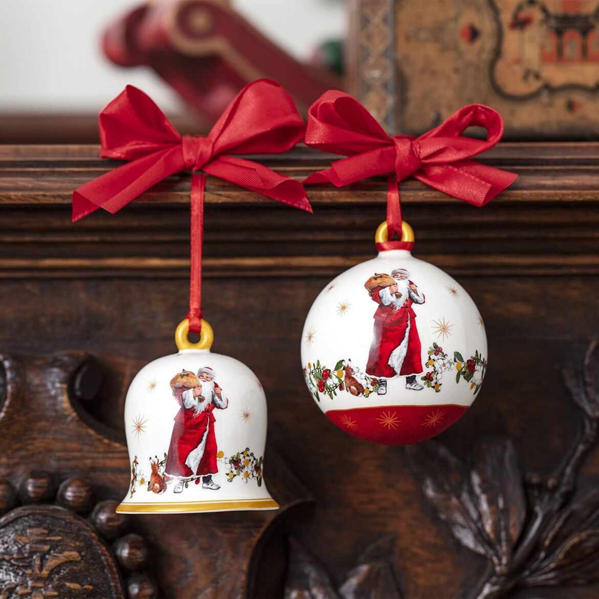 Villeroy & Boch Дзвіночок 6 x 6 x 7 см, Annual Christmas Edition 2020 | https://grandposuda.com.ua