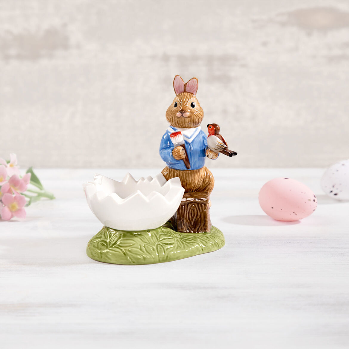 Villeroy & Boch Подставка для яиц в виде кролика Annual Easter Edition 2021 | https://grandposuda.com.ua