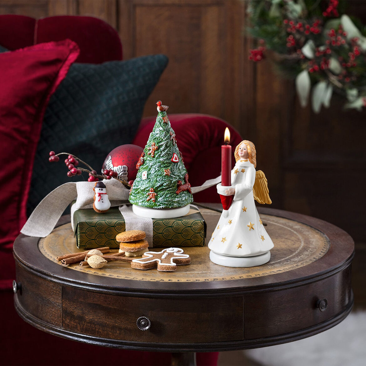 Villeroy & Boch Музична скринька у вигляді ялинки 9 x 9 x 17 см, Nostalgic Ornaments | https://grandposuda.com.ua