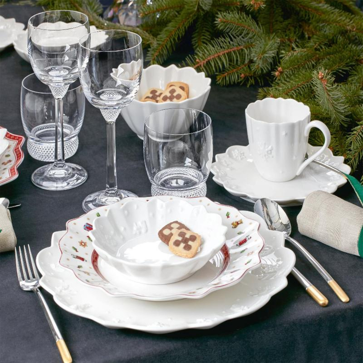 Villeroy & Boch Блюдце к чашке для мокко/эспрессо 14 см Toys Delight Royal Classic | https://grandposuda.com.ua