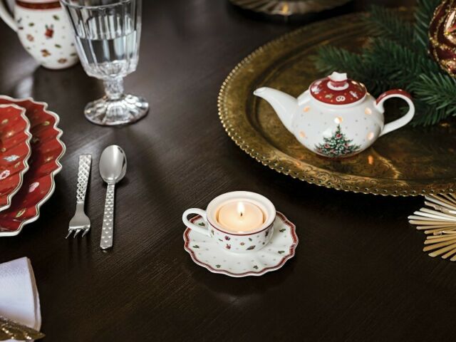 Villeroy & Boch Подсвечник для чайной свечи в виде кофейника Toy's Delight | https://grandposuda.com.ua