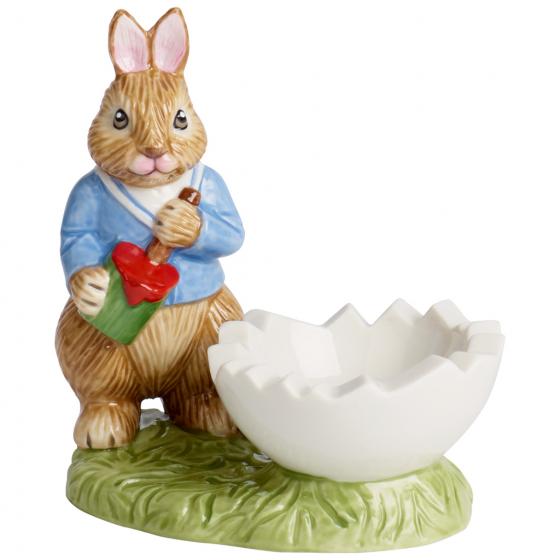 Villeroy & Boch Підставка для яйця з фігуркою кролика Макса 8х5,5х9,5 см Bunny Tales | https://grandposuda.com.ua