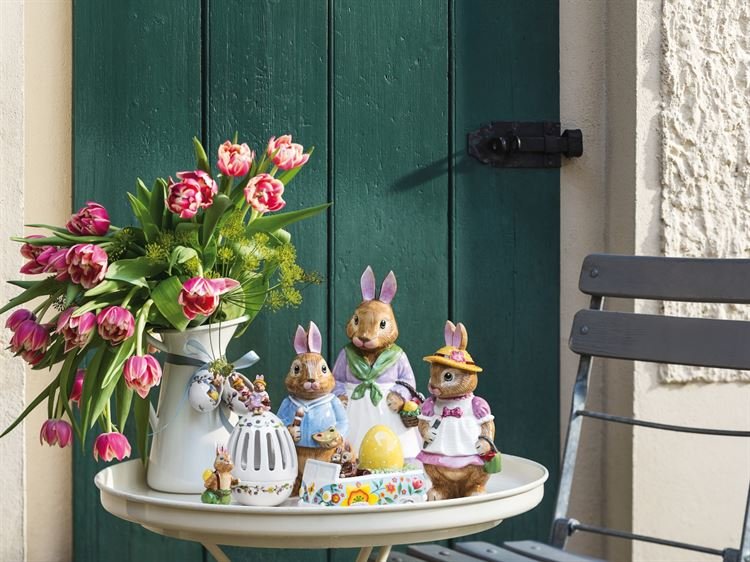 Villeroy & Boch Декоративная фигурка пасхальное авто Bunny Tales | https://grandposuda.com.ua