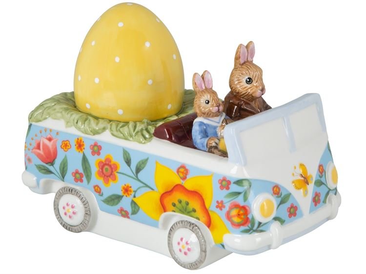 Villeroy & Boch Декоративная фигурка пасхальное авто Bunny Tales | https://grandposuda.com.ua