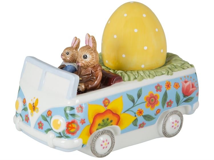 Villeroy & Boch Декоративная фигурка пасхальное авто Bunny Tales | https://grandposuda.com.ua