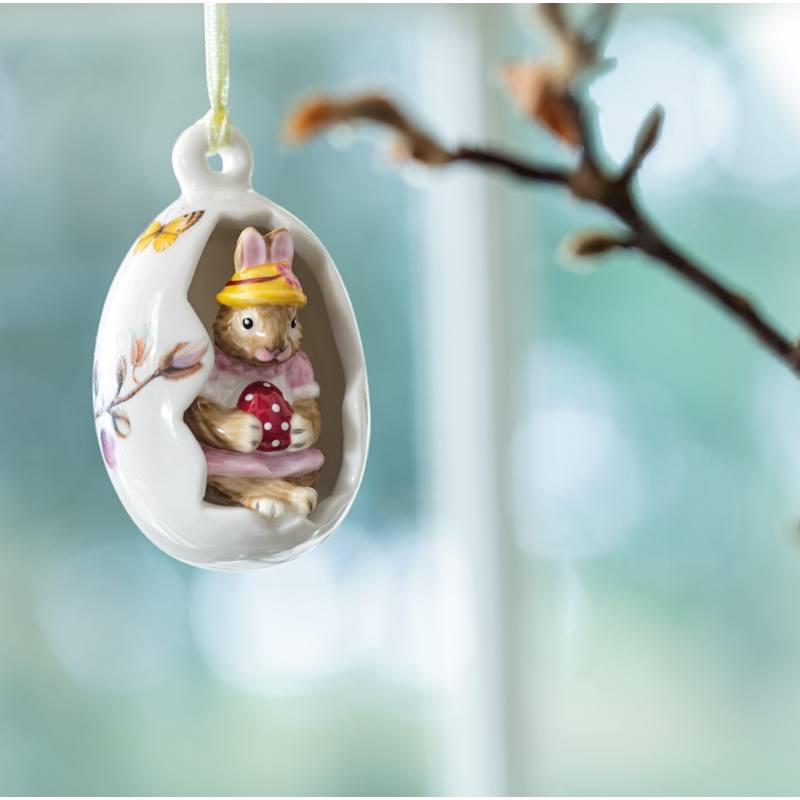 Villeroy & Boch Декоративная подвеска кролик Анна, 4,5х7 см Bunny Tales | https://grandposuda.com.ua