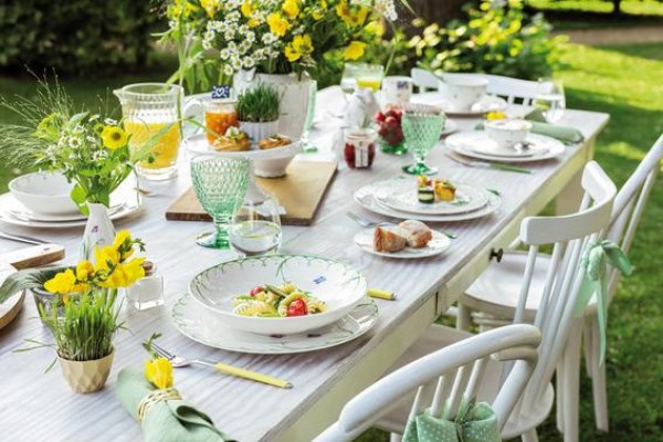 Villeroy & Boch Блюдце до чашки для мокко / еспрессо 12 см Colourful Spring | https://grandposuda.com.ua