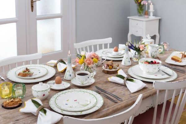 Villeroy & Boch Тарілка для супу 25 см Colourful Spring | https://grandposuda.com.ua