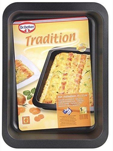 Dr. Oetker Форма для выпечки и жарки 27 x 36,5 x 5 см Tradition | https://grandposuda.com.ua