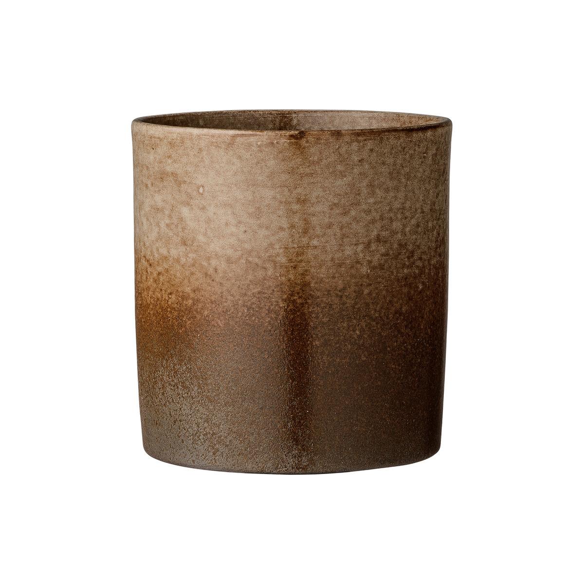 Bloomingville Ваза 14,5x14 см коричневая Terrakotta Blumentopf Bloomingville Ваза 14,5x14 см коричневая Terrakotta Blumentopf | https://grandposuda.com.ua