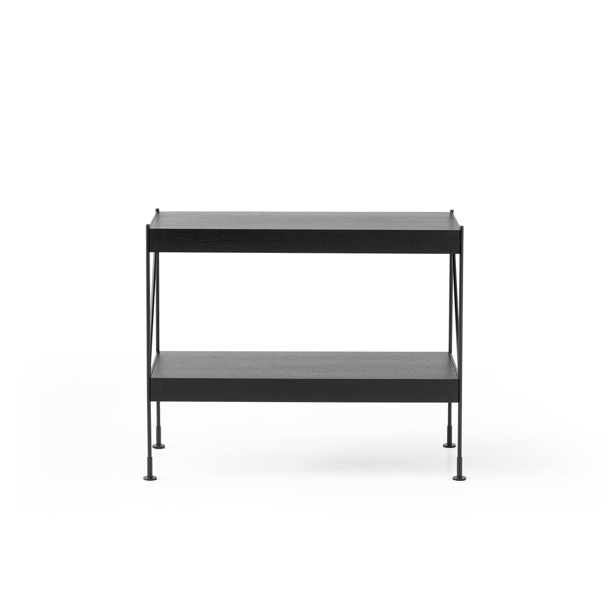 Модульная стеллажная система 75x40x92,4 см хром/черная Zet Storing Menu | https://grandposuda.com.ua