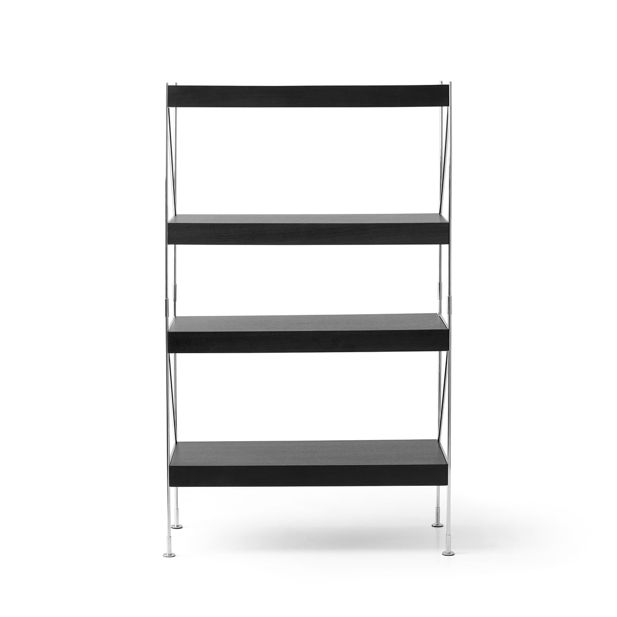 Модульная стеллажная система 75x40x92,4 см черная Zet Storing Menu | https://grandposuda.com.ua