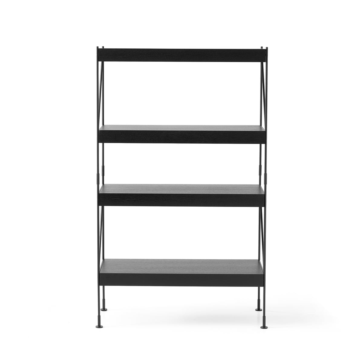 Модульная стеллажная система 75x40x92,4 см черная Zet Storing Menu | https://grandposuda.com.ua