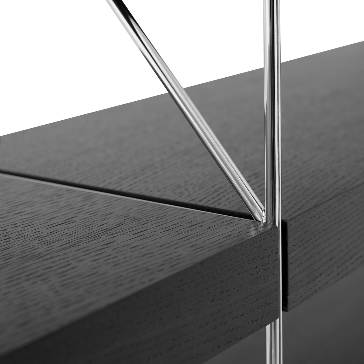 Модульная стеллажная система 75x40x92,4 см черная Zet Storing Menu | https://grandposuda.com.ua